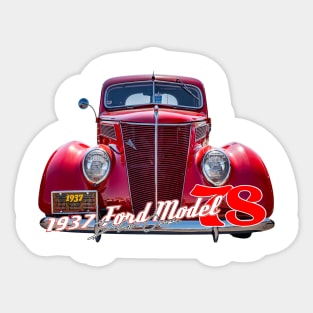 1937 Ford Model 78 Deluxe Coupe Sticker